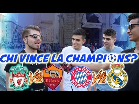 Real Madrid Vs Bayern Monaco e Roma Vs Liverpool – I Pronostici Sul CALCIO Degli ITALIANI