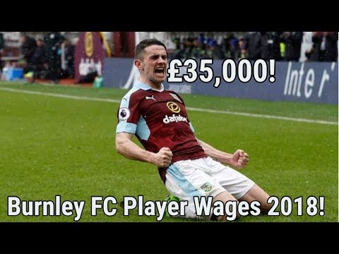 Burnley FC Player Salaries 2018!