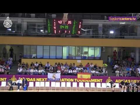 U18 – REAL MADRID vs. INSEP PARIS.- EB AdidasNGT Madrid 2015 (LIVE)