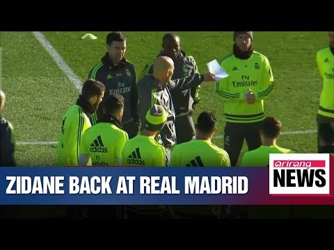 Zinedine Zidane returns to coach Real Madrid 10 months after departure