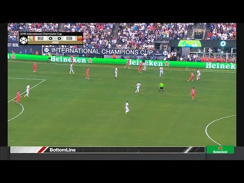 International Champions Cup – 2018 Real Madrid vs AS Roma – Full Match – English Commentary – HD