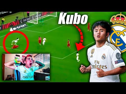 REACCIONO A TAKEFUSA KUBO *DEBUT REAL MADRID*