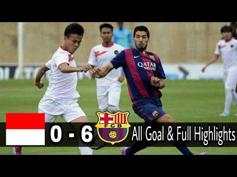 Indonesia vs Barcelona 0-6 All Goal & Full Highlights