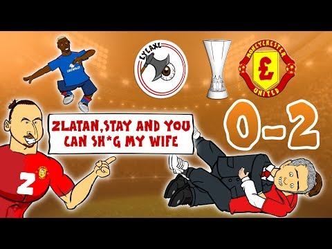 ?MAN UTD WIN THE EUROPA LEAGUE? (0 -2 Ajax vs Manchester United Parody Goals & Highlights)