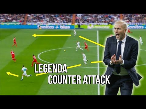 Real Madrid Zinedine Zidane – Legenda Counter Attack 2018