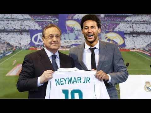 OFICIAL!! NEYMAR FECHA COM REAL MADRID