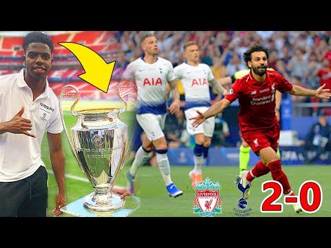 OMG SALAH!! LIVERPOOL VS TOTTENHAM 2-0 CHAMPIONS LEAGUE FINAL 2019 FOOTBALL MATCH HIGHLIGHTS