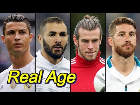 Real Age Of Real Madrid C.F. Players