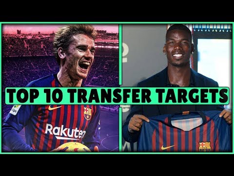 FC Barcelona TRANSFER Targets 2019 (TOP 10) Transfer News ft. Pogba & de Ligt