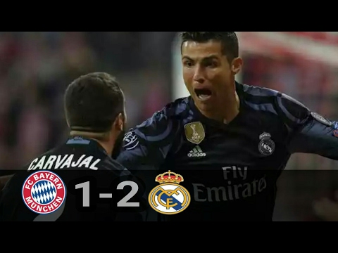 Hasil Bayern Munich vs Real Madrid 1-2 | Higlights Liga Champions Leg 1 (13/04/2017)