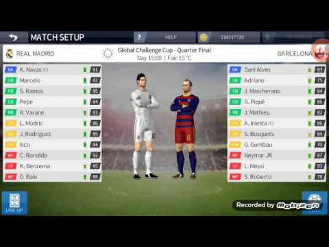 Real madrid vs barcelona (dream league soccer 2016)