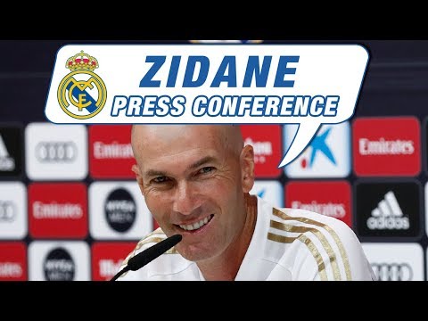 LIVE | Zidane's press conference before Celta vs Real Madrid