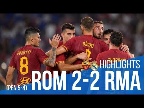 AS Roma 2-2 Real Madrid (Pen 5-4) | All Goals & Highlights 2019