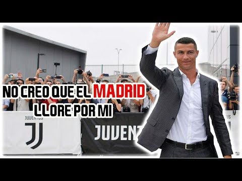 Cristiano manda mensaje al Real Madrid en su presentación con la Juventus