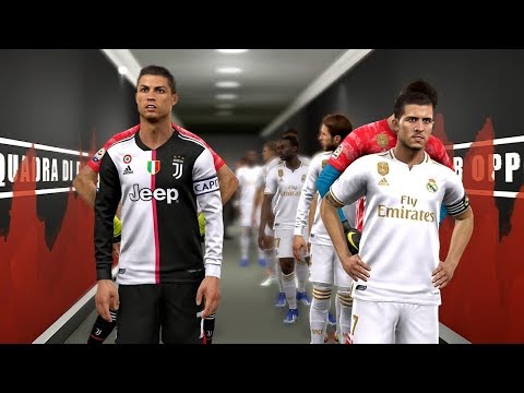 Real Madrid vs Juventus ft Hazard , Jovic , Mendy | PES 2019