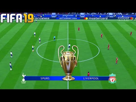 FIFA 19 | Tottenham Hotspur vs Liverpool – Final 2019 UEFA Champions League – Full Match & Gameplay