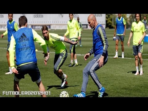 Los 5 trucos de Zidane en el entrenamiento ◉ Real Madrid ◉ REVIEW ◉ HD