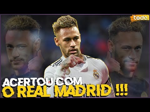 NEYMAR JÁ ACERTOU TUDO COM O REAL MADRID ! VAI GANHAR A CAMISA 7 ?