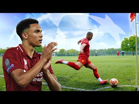 TRENT ALEXANDER-ARNOLD SNEAKY CORNER IN REAL LIFE! ? | Liverpool 4-0 Barcelona