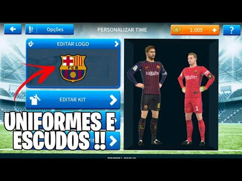 Como colocar Kits e logos no Dream league soccer 2019 ( Uniformes e escudos ) !!