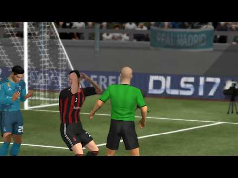 AC Milan vs Real Madrid – Dream league soccer 2017 – Android gameplay #36