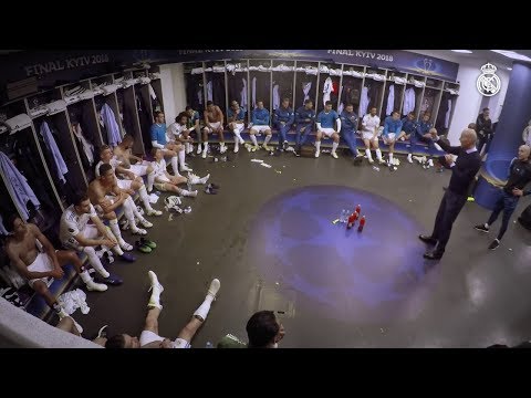 Le discours de Zinedine Zidane au Real Madrid à la mi-temps de la finale de la Ligue des Champions