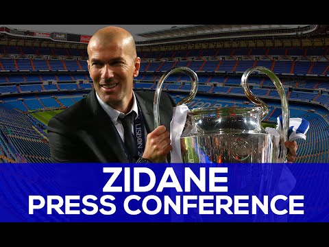 Zidane's First Press Conference As Real Madrid Coach | REAL MADRID NEWS