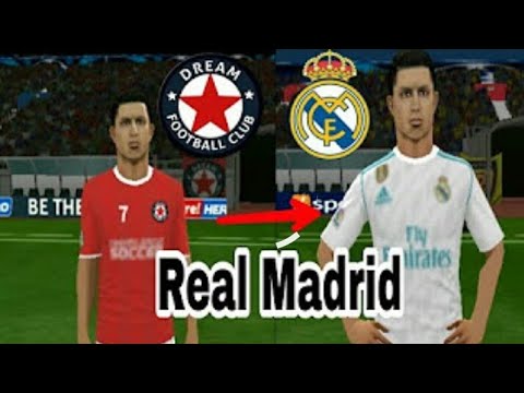 Create Real Madrid Team On Dream League Soccer 2018.