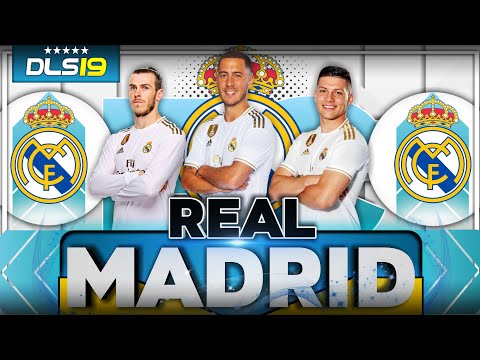 Time do Real Madrid!! Pra Dream League Soccer 2019 – Com Kits da Última Temporada!!