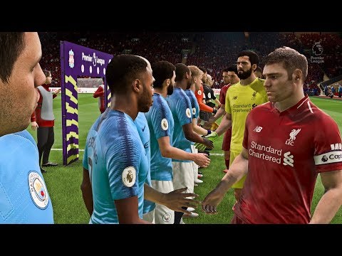 LIVERPOOL VS MANCHESTER CITY | 7/10/2018 | FIFA 19 Predict by Pirelli7