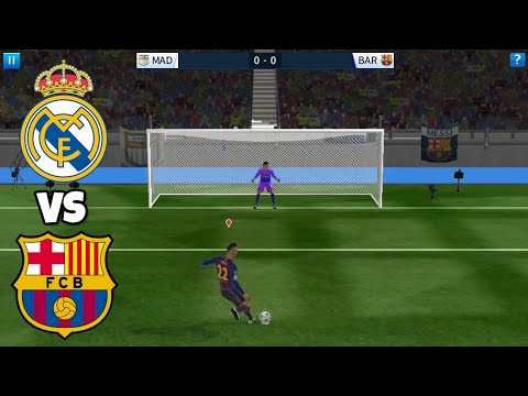 Real Madrid VS Barcelona ● Penalty Shootout ● Dream League Soccer 2018