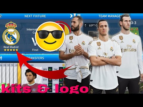 Dream League Soccer 2019 How To Make Real Madrid Kits & Logo 2019/2020