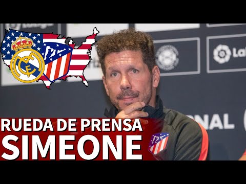 ICC: Real Madrid – Atlético | Rueda de prensa de Simeone | Diario AS