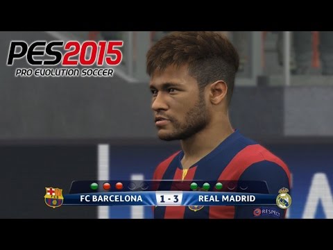Penalty Shootout Barcelona vs Real Madrid PES 2015