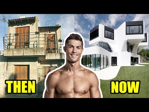 Real Madrid Football Players House – Then and Now ,Cristiano Ronaldo ,Karim Benzema ,Sergio Ramos