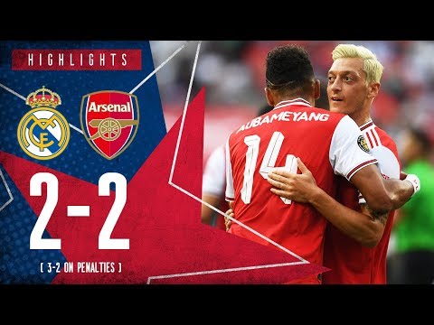 HIGHLIGHTS: Real Madrid 2-2 Arsenal | 3-2 on penalties | ICC 2019