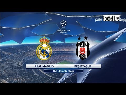 PES 2018 | Real Madrid vs Besiktas | Free Kick Goal | UEFA Champions League (UCL)
