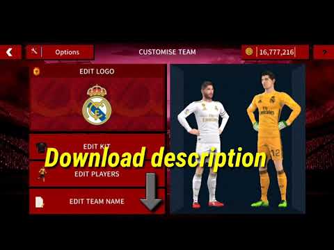 Dream league soccer 2020 real Madrid kits