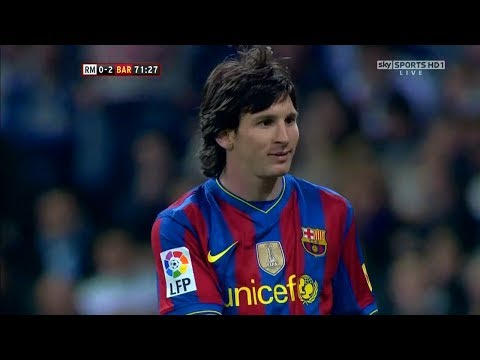 Messi Vs Real Madrid (A) 2009/10 – English Commentary HD 720p