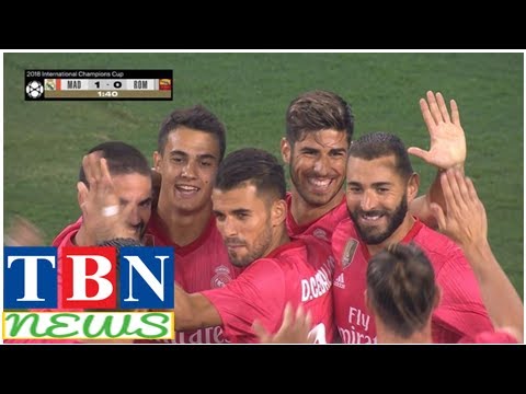 Real Madrid venció 2-1 a Roma por la International Champions Cup | VIDEO, RESUMEN, GOLES