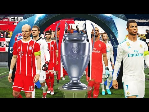 PES 2018 | UEFA Champions League Final | Real Madrid vs Bayern Munich | Gameplay PC