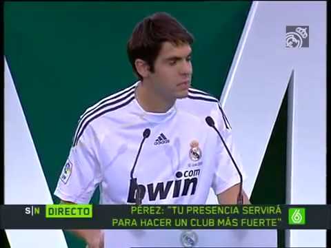 Kaka – Real Madrid Presentation ||HD||  –  {ESP} – [TheFootballStation]