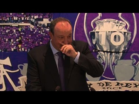 Emotional Benitez named Real Madrid coach