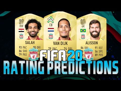 FIFA 20 LIVERPOOL RATINGS (ft. Van Dijk, Salah & Alisson!) | FIFA 20 Ultimate Team Predictions