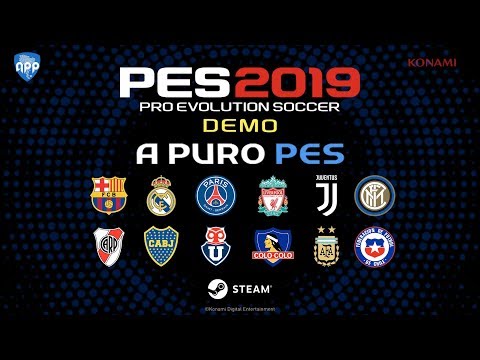 PES 2019 | DEMO PATCH ( Real Madrid, PSG, Juventus …) "download + install + fix"