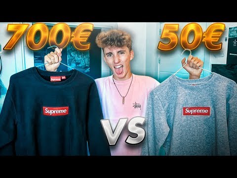 SUDADERA SUPREME BOX LOGO DE 700€ VS 50€ | REAL VS FAKE [bycalitos]