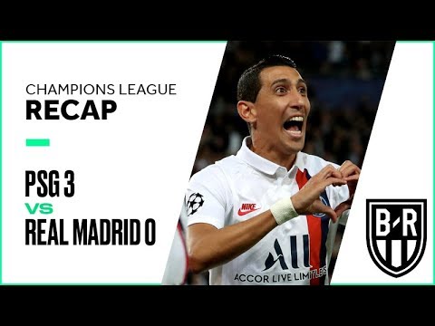 PSG 3-0 Real Madrid: Champions League Group A Recap with Goals and Best Moments