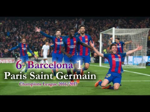 Barcellona – PSG 6-1 (PIERLUIGI PARDO) THE MOVIE