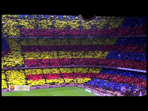 Amazing FC Barcelona Anthem Live at Camp Nou El Clasico El Cant del Barça