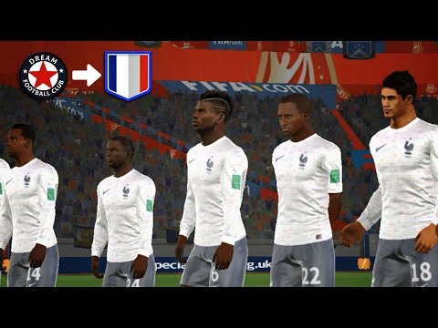 Create France Team ? Kit Logo & Players ? Dream League Soccer 2018